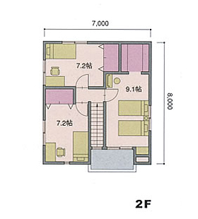 ２Ｆ間取り